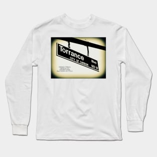 Torrance Boulevard, Carson, California by Mistah Wilson Long Sleeve T-Shirt